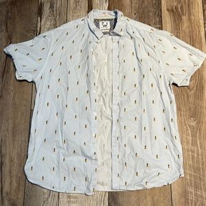 Denim and Flower Ricky Singh Pineapple button down